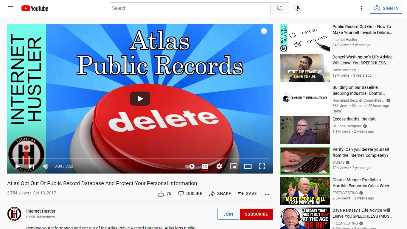 Atlas Opt Out Of Public Record Database And Protect Your ... - YouTube