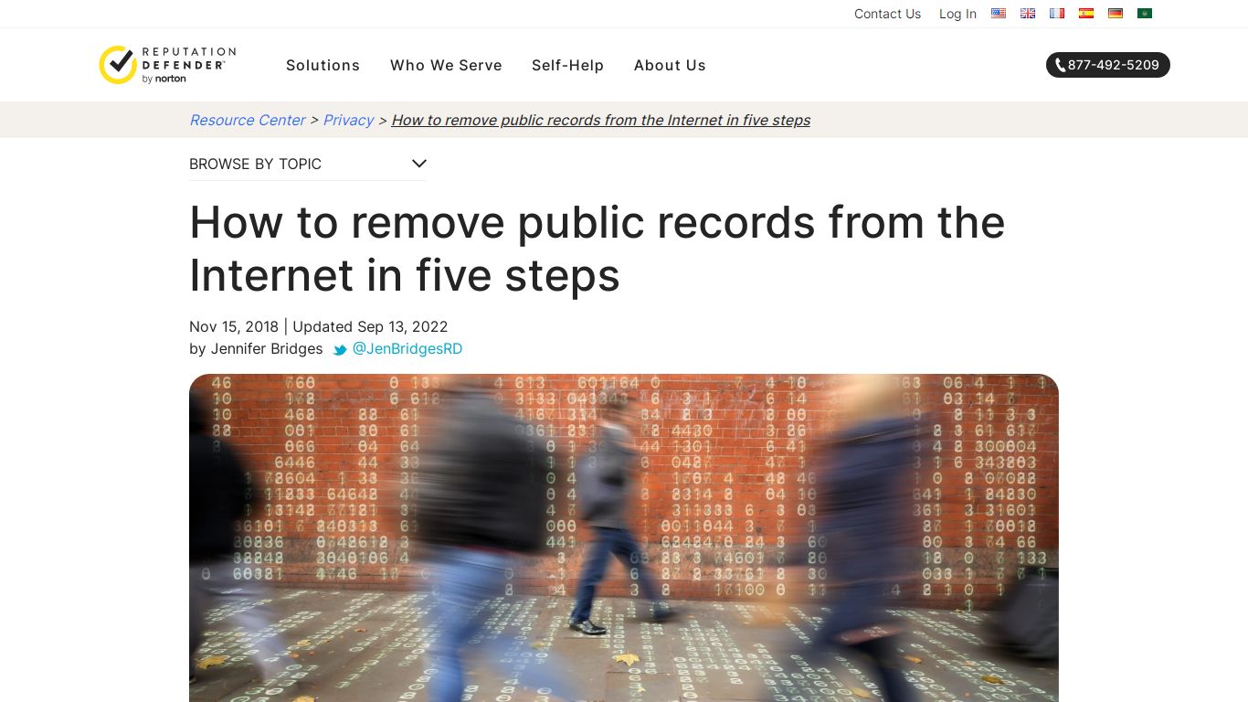 How to remove public records from the Internet in five steps